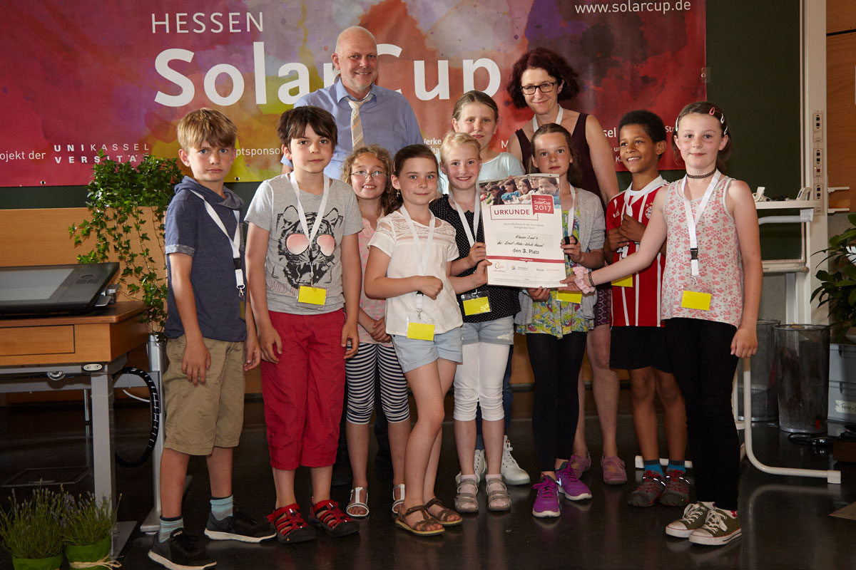 Siegerehrung Hessen SolarCup 2017