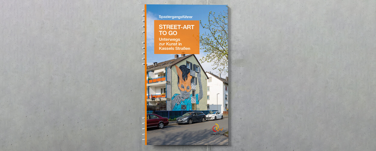 cdw Stiftung präsentiert Spaziergangsführer „Street-Art to go“ im Buchformat